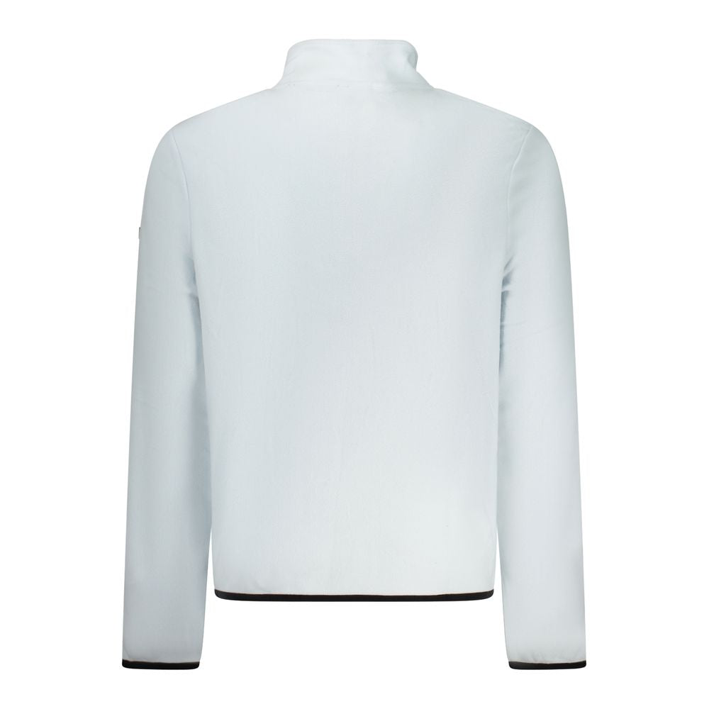 Blue Polyester Men's Sweatshirt