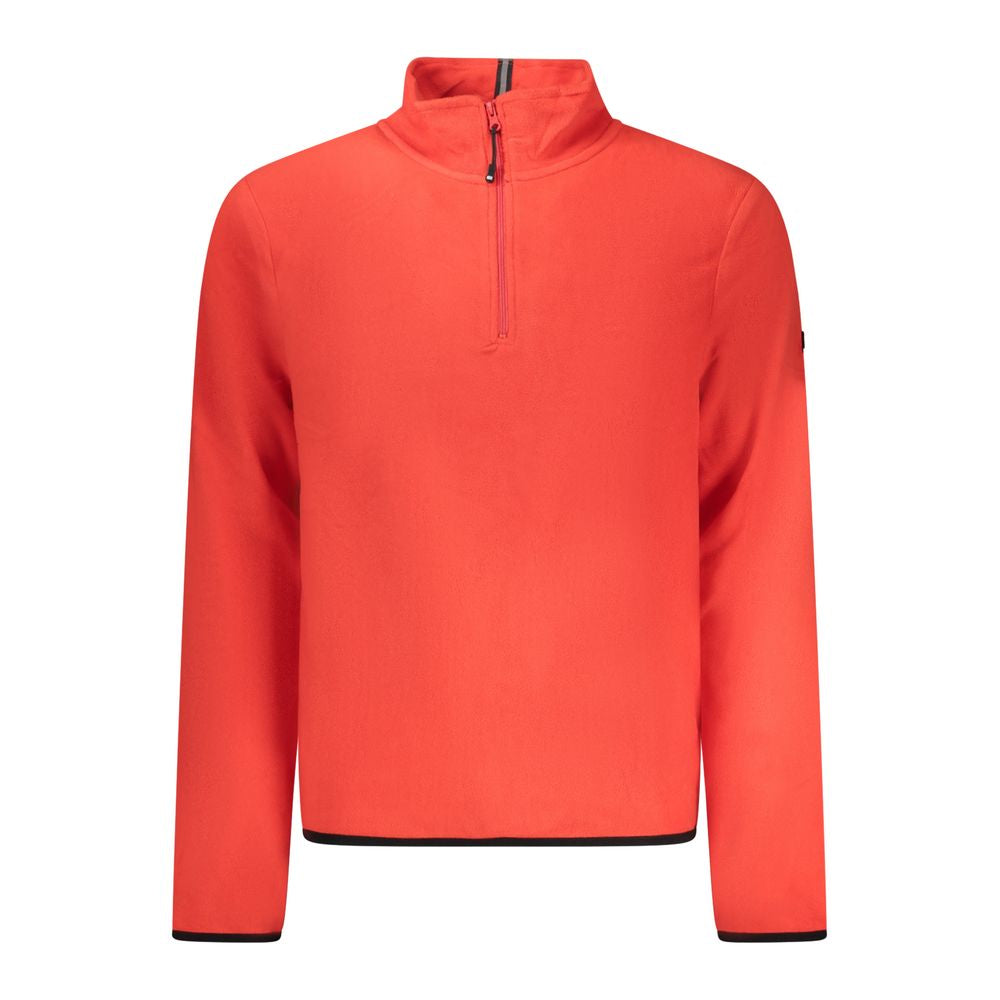 Herren-Sweatshirt aus rotem Polyester