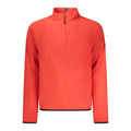 Herren-Sweatshirt aus rotem Polyester