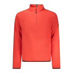 Herren-Sweatshirt aus rotem Polyester