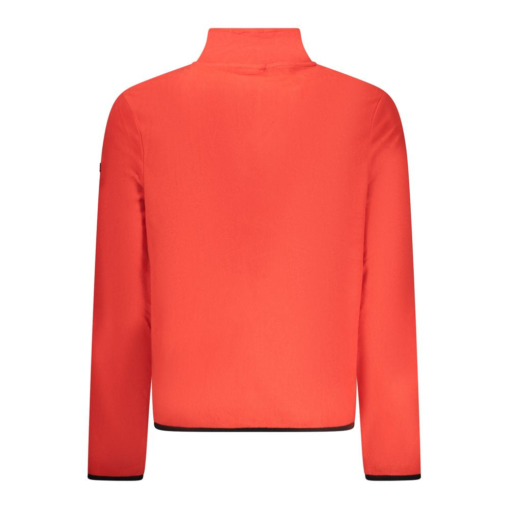 Herren-Sweatshirt aus rotem Polyester