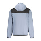 Blue Polyester Men's Jacket