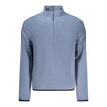 Blaues Herren-Sweatshirt aus Polyester