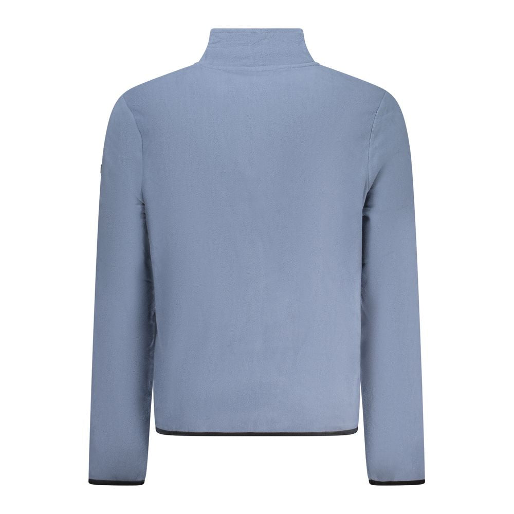 Blaues Herren-Sweatshirt aus Polyester