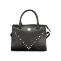 Handtasche für Damen, schwarzes PVC