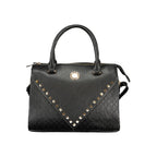 Handtasche für Damen, schwarzes PVC