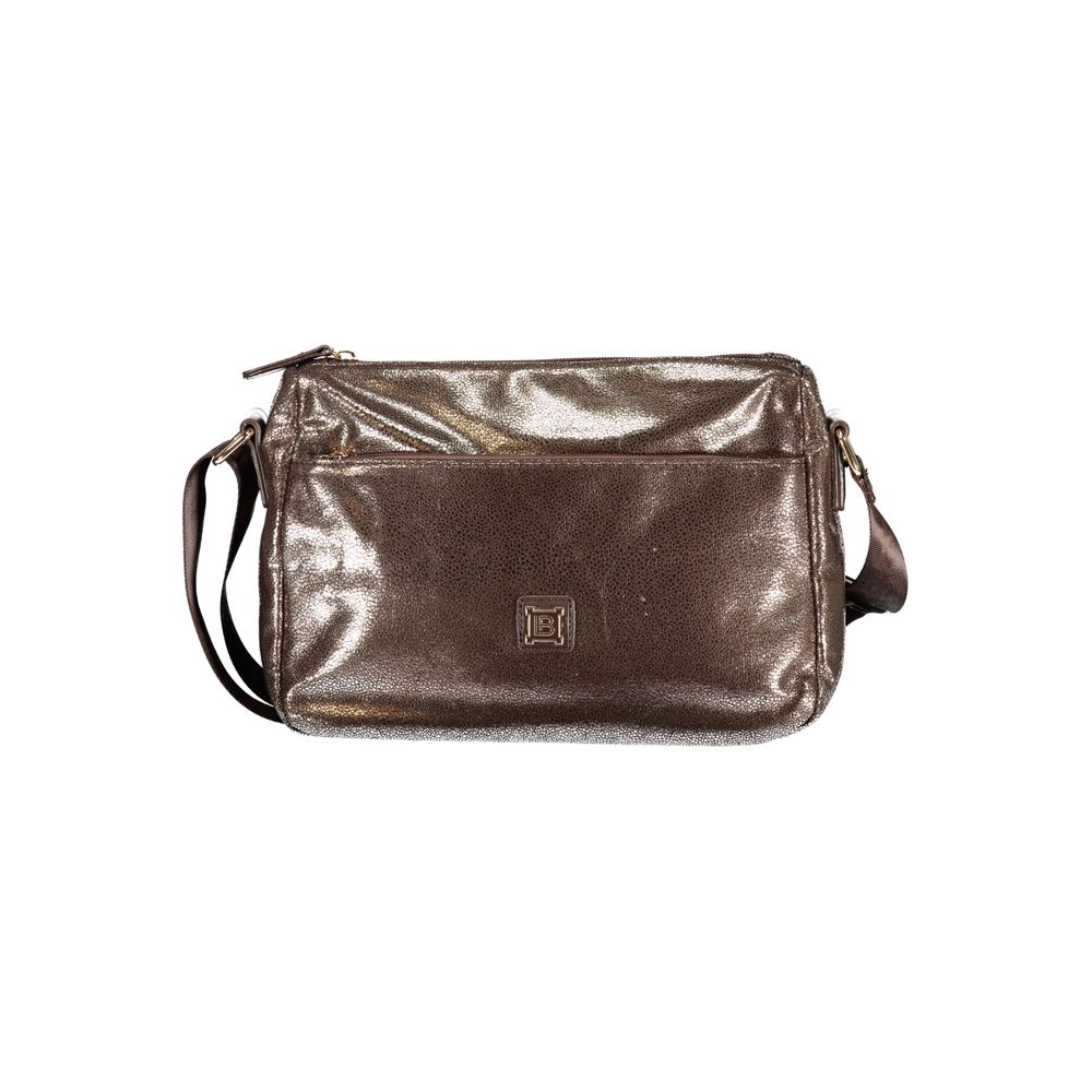 Bronzo Polyester Schultertasche für Damen