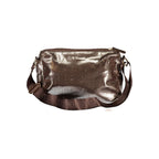 Bronzo Polyester Schultertasche für Damen