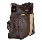 Marrone PVC Women Handbag