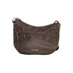 Braune Polyester-Damenhandtasche