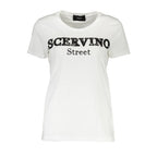 White Cotton Men T-Shirt
