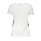 White Cotton Men T-Shirt