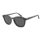 Graue Sonnenbrille aus Azetat