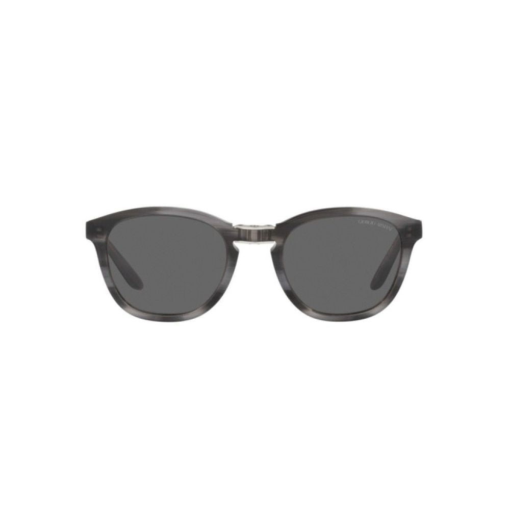Graue Sonnenbrille aus Azetat