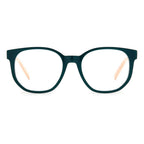 Grüne Azetatbrille