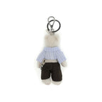 Multicolor Cotton Keychain