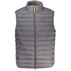 Graue Polyamid-Herrenjacke
