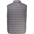 Graue Polyamid-Herrenjacke