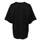 T-Shirt aus schwarzer Baumwolle mit DG-Logo-Stickerei
