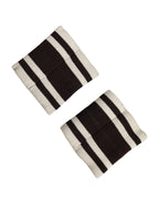 Schwarz Weiß DG Logo Baumwolle 1 Paar Armband