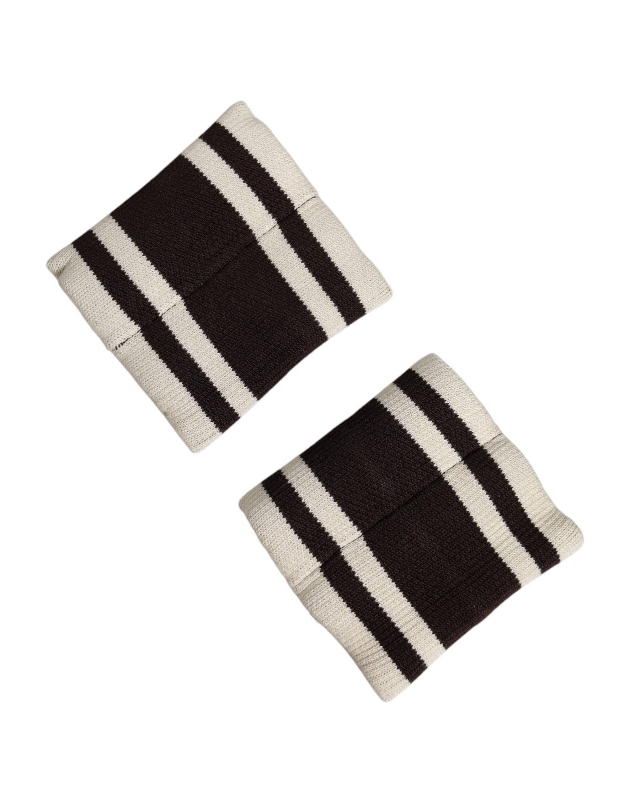 Schwarz Weiß DG Logo Baumwolle 1 Paar Armband
