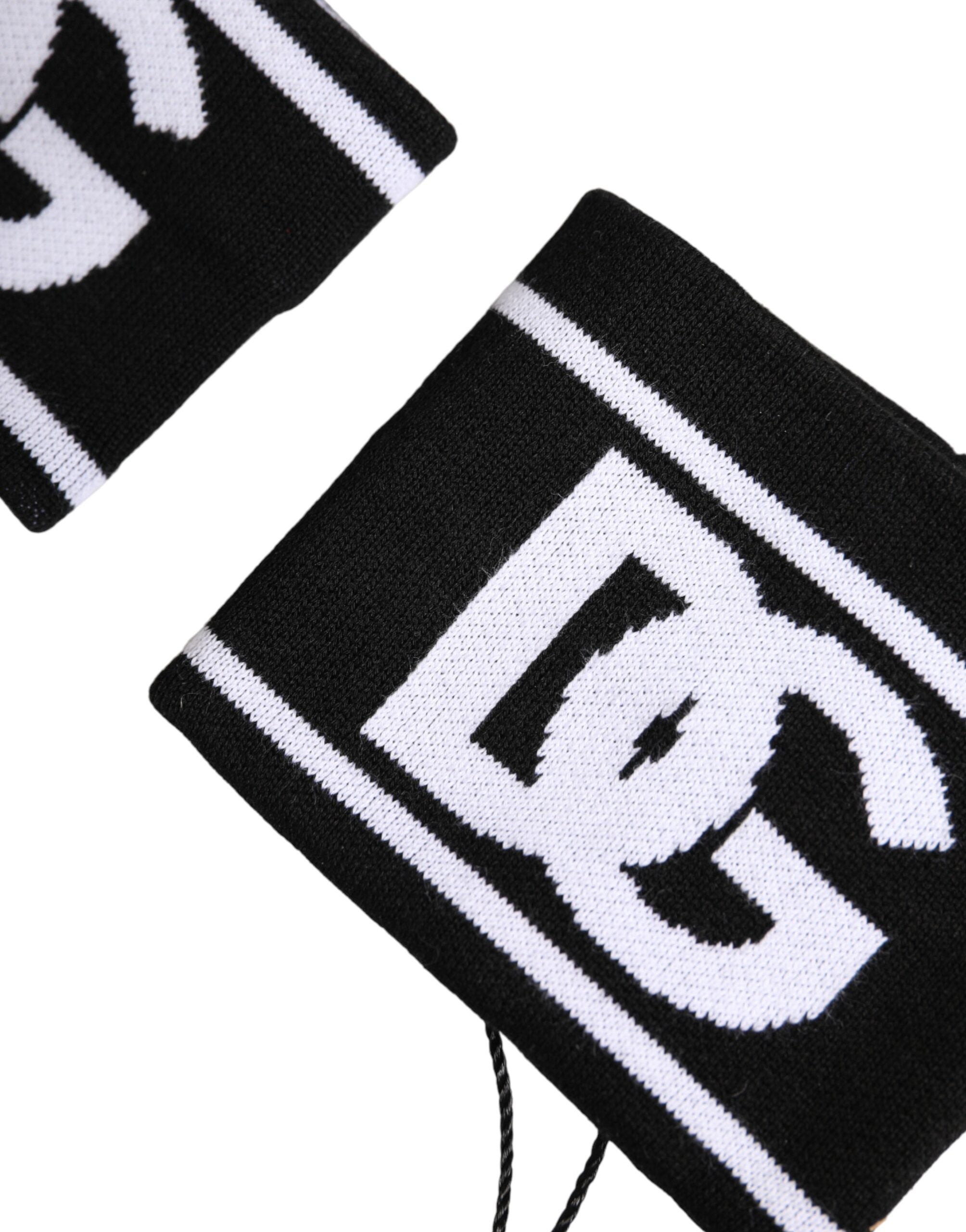 Schwarz Weiß DG Logo Baumwolle 1 Paar Ein Armband