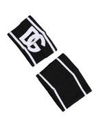 Schwarz Weiß DG Logo Baumwolle 1 Paar Ein Armband