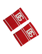 Red White DG Logo Baumwolle 1 Paar Einheitsgröße Schweißband