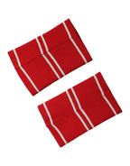 Red White DG Logo Baumwolle 1 Paar Einheitsgröße Schweißband