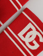 Red White DG Logo Baumwolle 1 Paar Einheitsgröße Schweißband