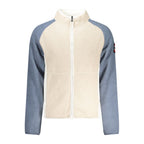 Beige Polyester Men Sweatshirt