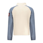 Beige Polyester Men Sweatshirt