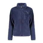 Blu Polyester Woman Sweatshirt