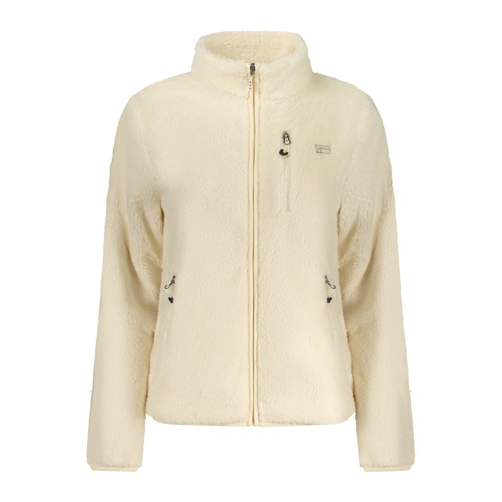 Damen-Sweatshirt aus weißem Polyester