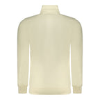White Cotton Men Sweatshirt