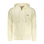 Rifle White Cotton Men's Hoodie Sweatshirt