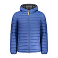 Blaue Polyamid-Herrenjacke