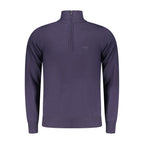 Blue Polyester Men's Sweater