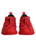 Rote Logo-Spitzen-Low-Top-NS1-Sneaker