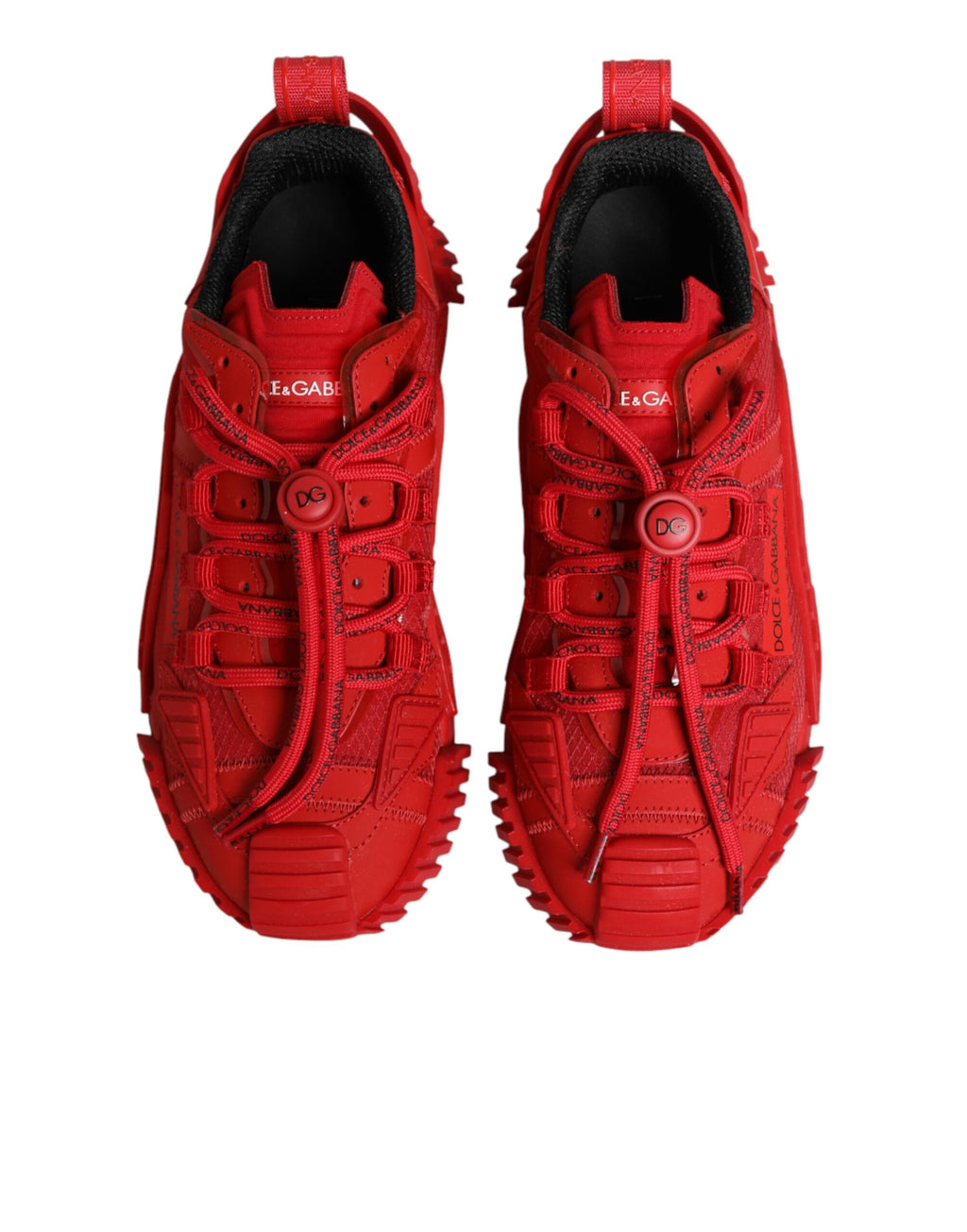Rote Logo-Spitzen-Low-Top-NS1-Sneaker