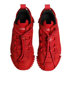 Rote Logo-Spitzen-Low-Top-NS1-Sneaker