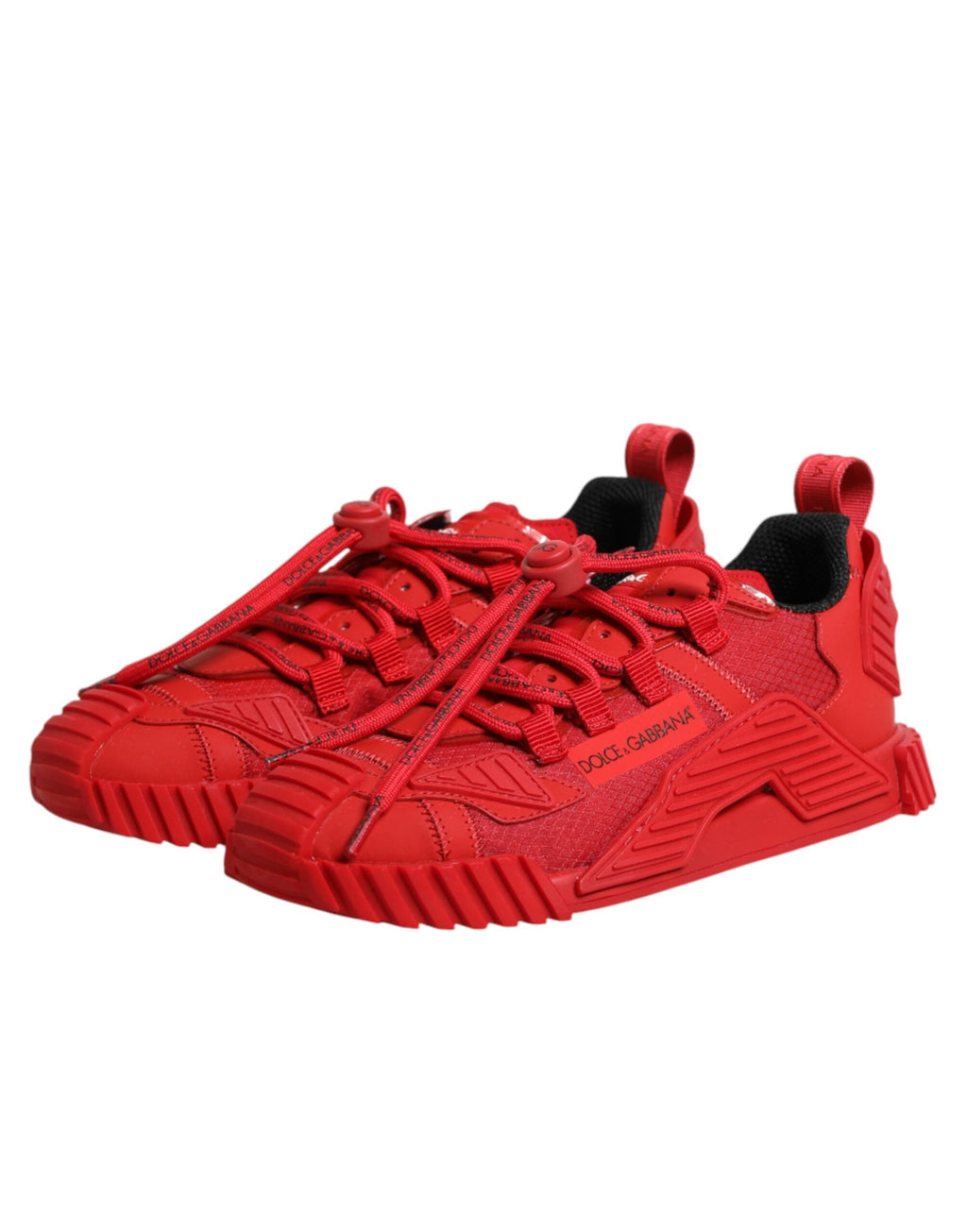 Rote Logo-Spitzen-Low-Top-NS1-Sneaker