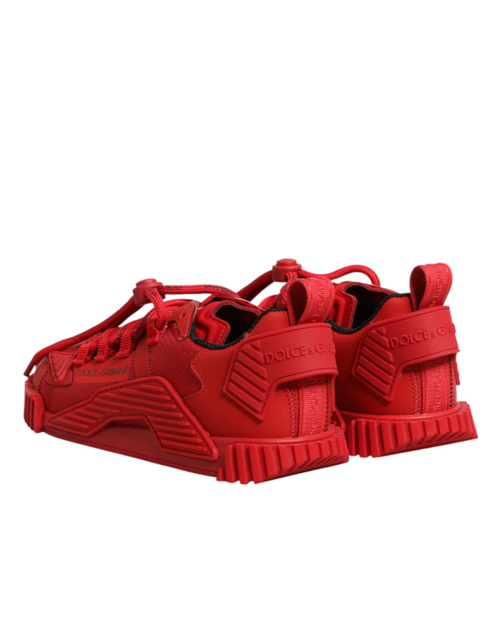 Rote Logo-Spitzen-Low-Top-NS1-Sneaker