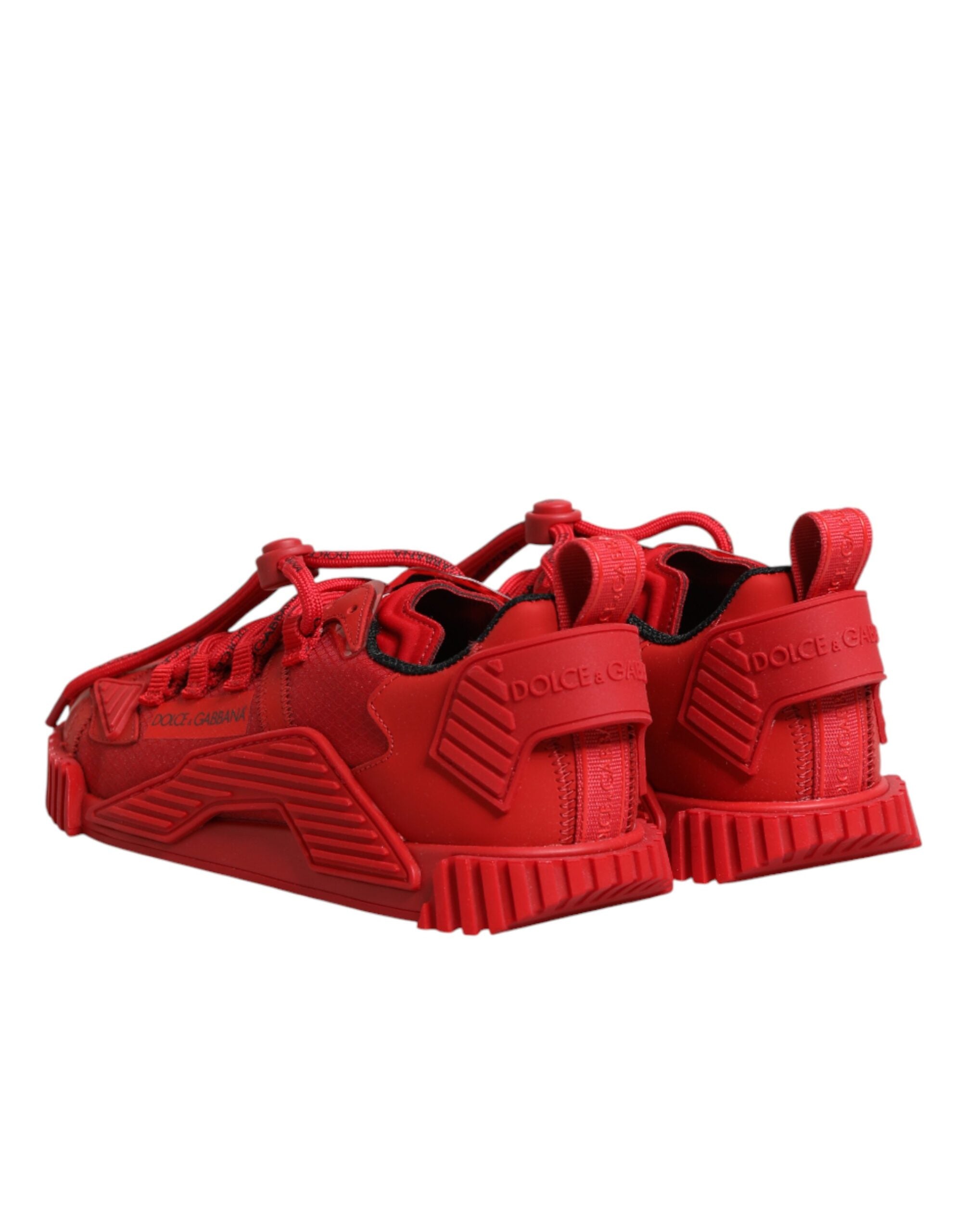 Rote Logo-Spitzen-Low-Top-NS1-Sneaker