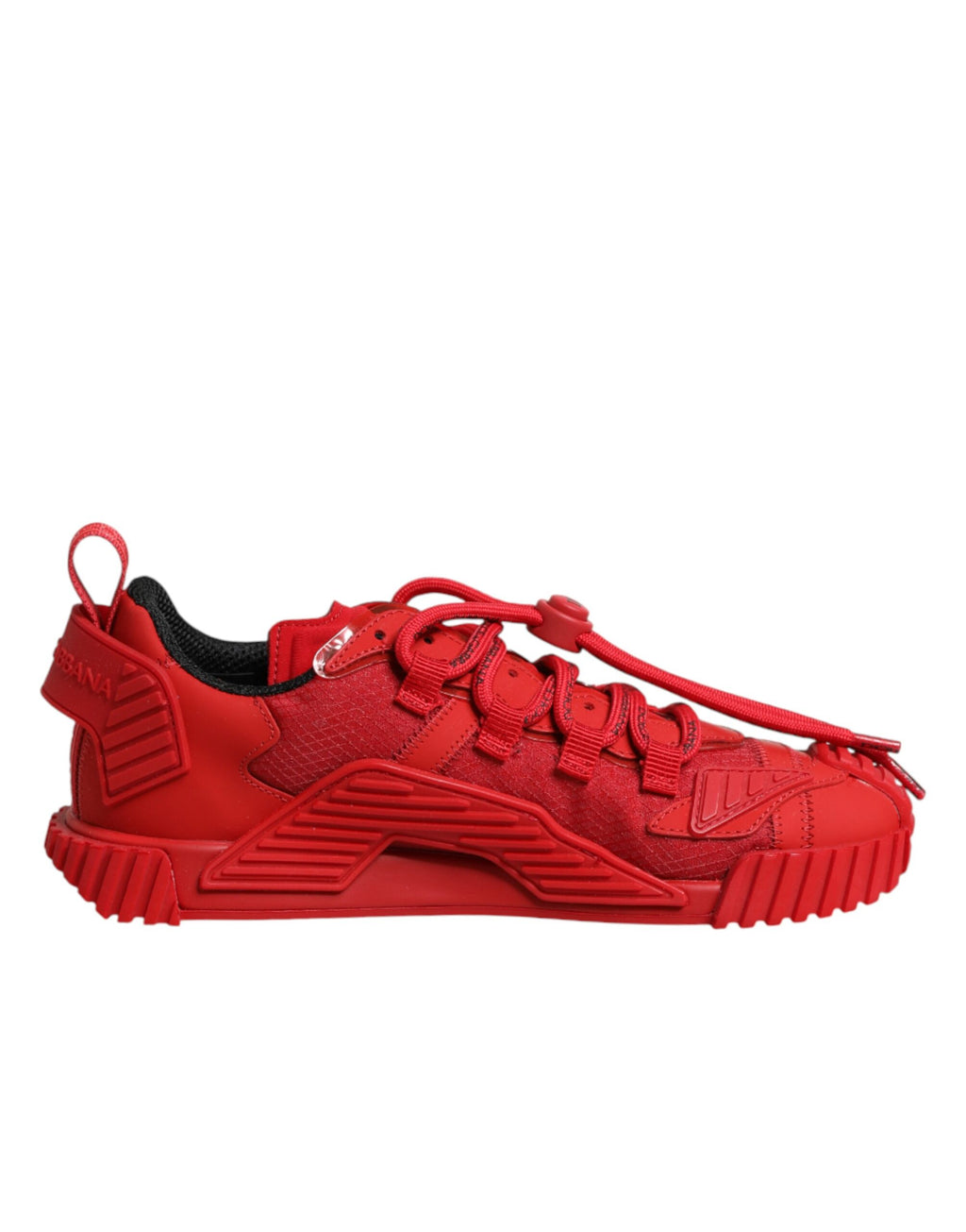 Rote Logo-Spitzen-Low-Top-NS1-Sneaker