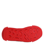 Rote Logo-Spitzen-Low-Top-NS1-Sneaker