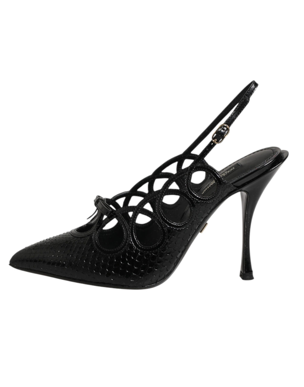 High Heels Slingpumps aus Leder
