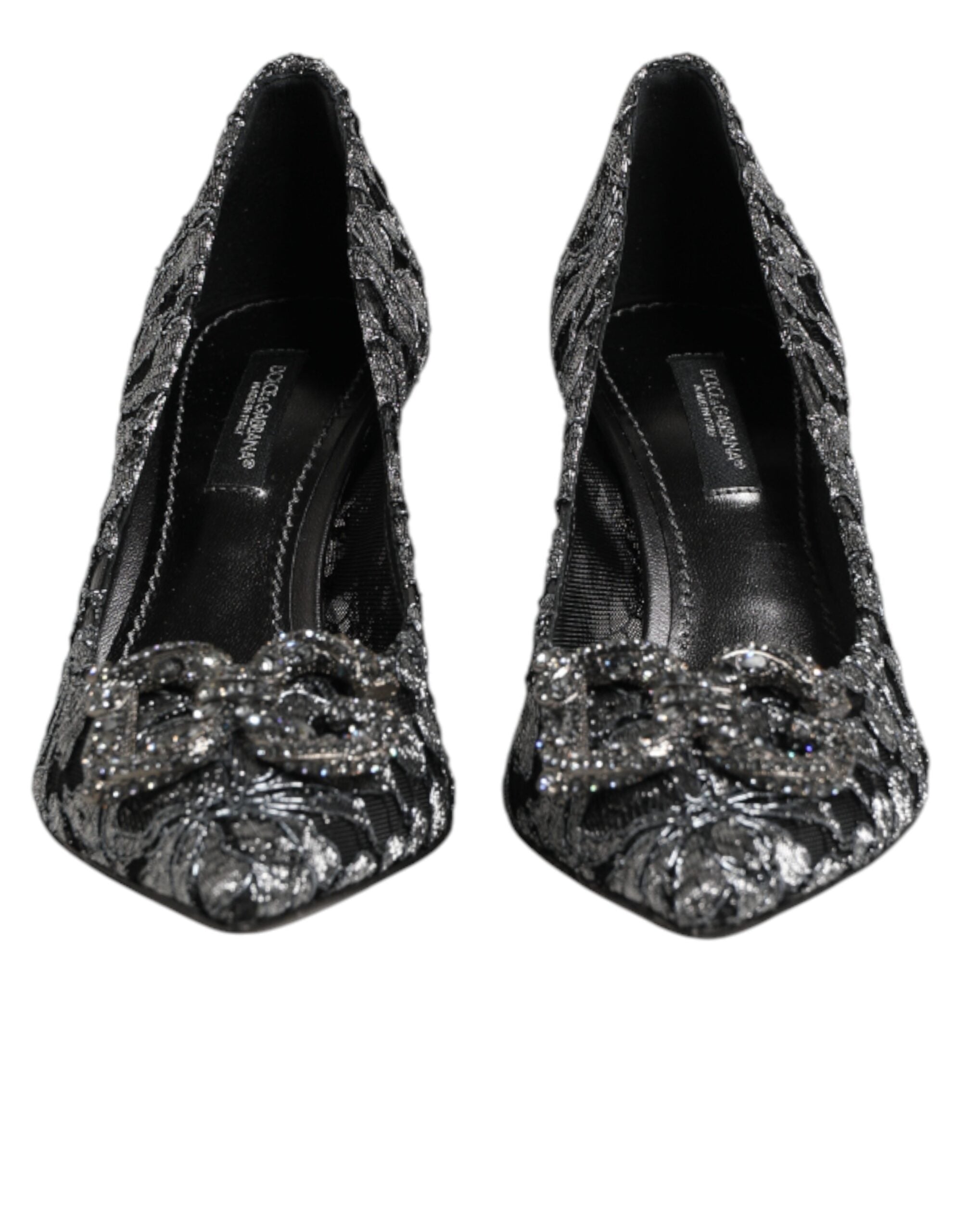 Scarpe con Tacco DG Amore "Silver Lace"
