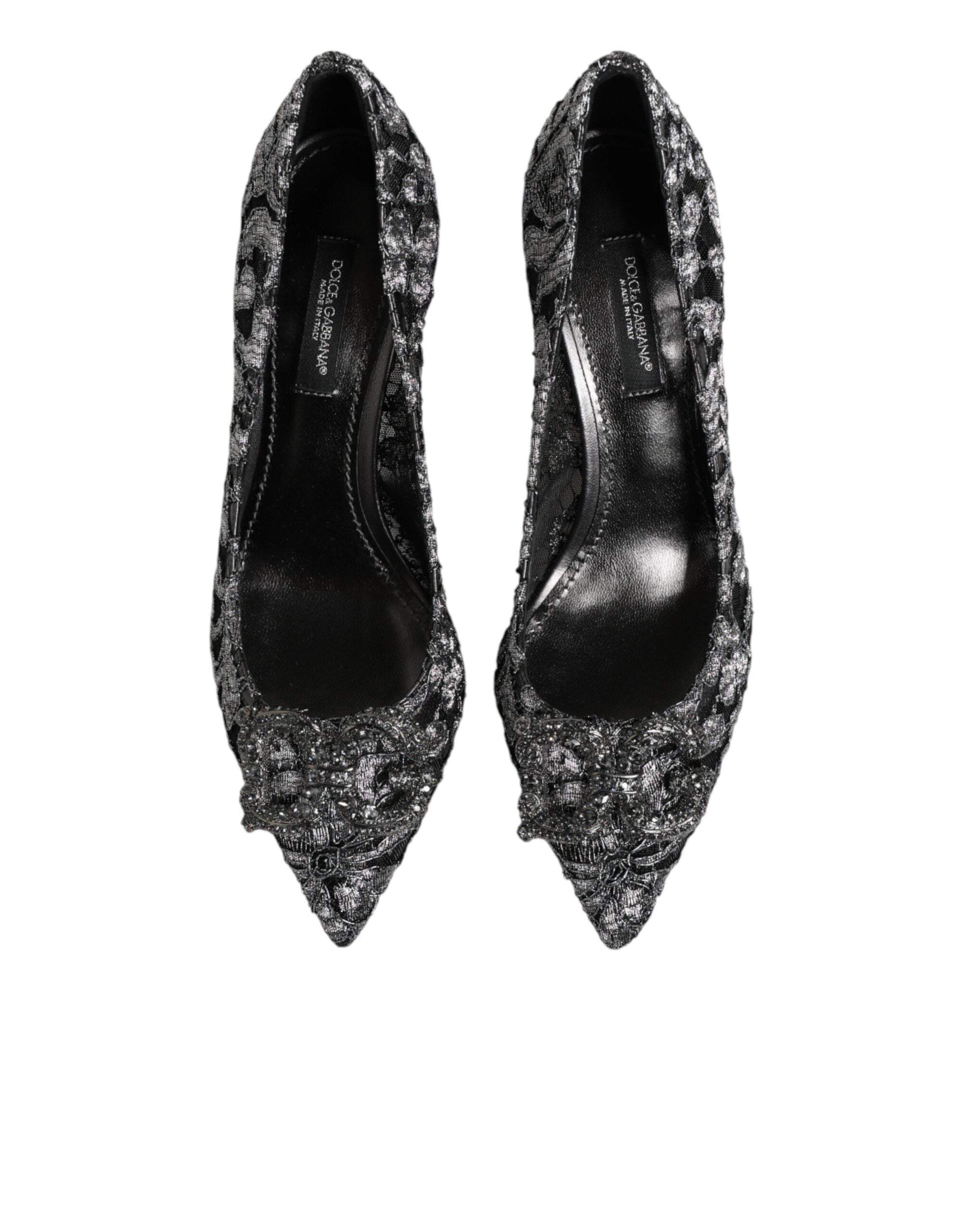Scarpe con Tacco DG Amore "Silver Lace"