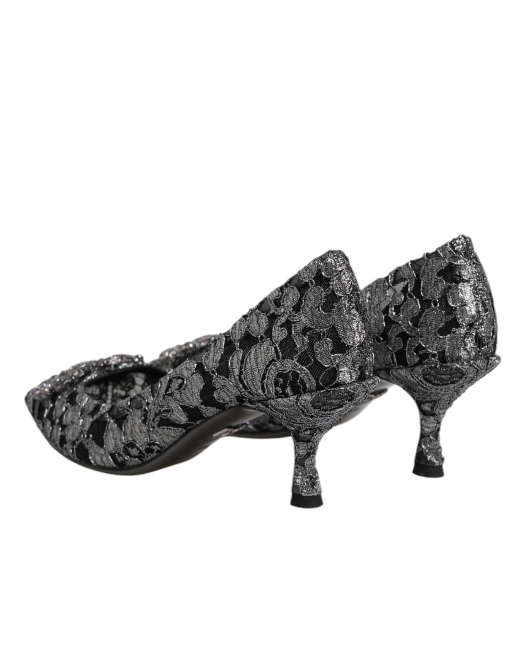 Scarpe con Tacco DG Amore "Silver Lace"